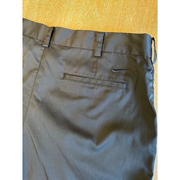 Nike Golf Dri-Fit Tour Performance Black Pleated Shorts - Picture 5 of 7